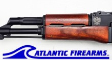 Milled AK47 Rifle 7.62x39 - Amber Wood w/Rail - WBP USA