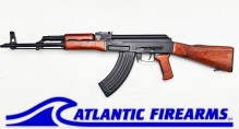 Milled AK47 Rifle 7.62x39 - Amber Wood w/Rail - WBP USA