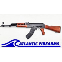 Milled AK47 Rifle 7.62x39 - Amber Wood w/Rail - WBP USA