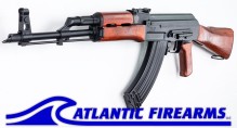 Milled AK47 Rifle 7.62x39 - Amber Wood w/Rail - WBP USA