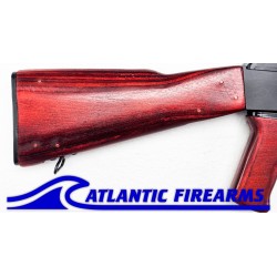 Milled AK47 Rifle 7.62x39 - Red Wood w/Rail - WBP USA