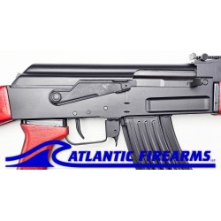Milled AK47 Rifle 7.62x39 - Red Wood w/Rail - WBP USA