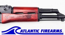 Milled AK47 Rifle 7.62x39 - Red Wood w/Rail - WBP USA