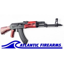 Milled AK47 Rifle 7.62x39 - Red Wood w/Rail - WBP USA
