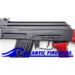 Milled AK47 Rifle 7.62x39 - Red Wood w/Rail - WBP USA