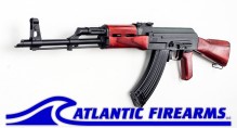 Milled AK47 Rifle 7.62x39 - Red Wood w/Rail - WBP USA