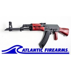 Milled AK47 Rifle 7.62x39 - Red Wood w/Rail - WBP USA