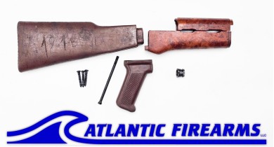 Bulgarian AK-47 Milled Trench Art Stock Set - Auction