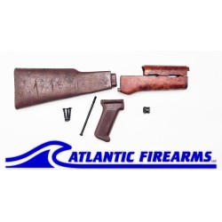Bulgarian AK-47 Milled Trench Art Stock Set - Auction