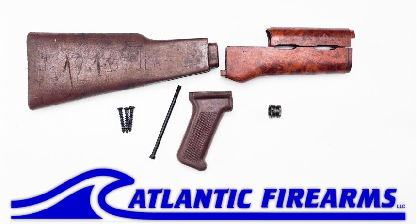 Bulgarian AK-47 Milled Trench Art Stock Set - Auction