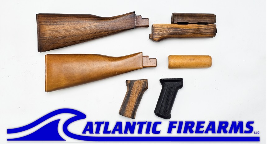 Blem AK-47/ AKM Furniture Stock Set Lot  - Auction