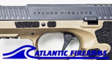 Archon Type B Gen2 9mm Pistol W/ Ported Barrel- FDE