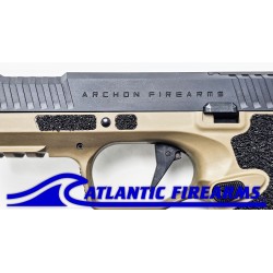 Archon Type B Gen2 9mm Pistol W/ Ported Barrel- FDE