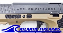 Archon Type B Gen2 9mm Pistol W/ Ported Barrel- Acro FDE