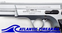 Tanfoglio Combat Shooting COHAI-Silver W/Black Grips
