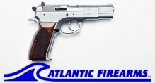 Tanfoglio TA90 Combat Shooting COHAI- Silver W/Wood Grip