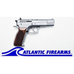 Tanfoglio TA90 Combat Shooting COHAI- Silver W/Wood Grip