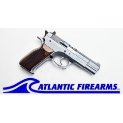 Tanfoglio TA90 Combat Shooting COHAI- Silver W/Wood Grip