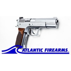 Tanfoglio TA90 Combat Shooting COHAI- Silver W/Wood Grip