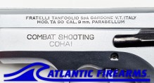 Tanfoglio TA90 Combat Shooting COHAI- Silver W/Wood Grip