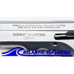 Tanfoglio TA90 Combat Shooting COHAI- Silver W/Wood Grip