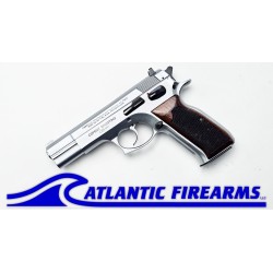 Tanfoglio TA90 Combat Shooting COHAI- Silver W/Wood Grip