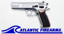 Tanfoglio TA90 Combat Shooting COHAI- Silver W/Wood Grip