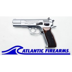 Tanfoglio TA90 Combat Shooting COHAI- Silver W/Wood Grip