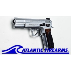 Tanfoglio TA90 Combat Shooting COHAI- Silver W/Wood Grip