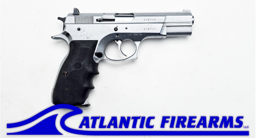 Tanfoglio Combat Shooting COHAI-Silver W/Hogue Grips