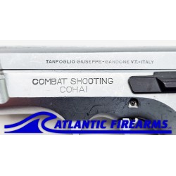Tanfoglio Combat Shooting COHAI-Silver W/Hogue Grips