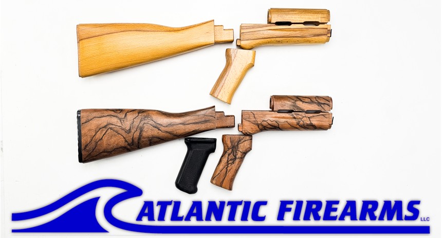 Blem AK-47/ AKM Furniture Stock Set Lot  - Auction