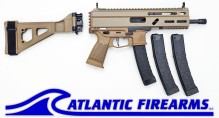 Grand Power Stribog SP9A3 9MM Pistol W/ Brace- FDE