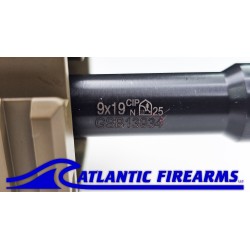 Grand Power Stribog SP9A3 9MM Pistol W/ Brace- FDE
