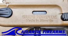 Grand Power Stribog SP9A3 9MM Pistol W/ Brace- FDE