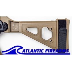Grand Power Stribog SP9A3 9MM Pistol W/ Brace- FDE