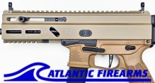 Grand Power Stribog SP9A3 9MM Pistol W/ Brace- FDE