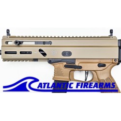 Grand Power Stribog SP9A3 9MM Pistol W/ Brace- FDE