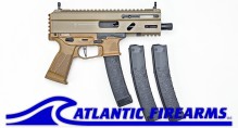 Grand Power Stribog SP9A3S 9MM Pistol- FDE