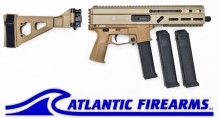 Grand Power Stribog SP10A3 10MM Pistol W/ Brace- FDE