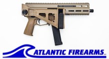 Grand Power Stribog SP10A3 10MM Pistol W/ Brace- FDE