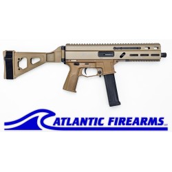 Grand Power Stribog SP10A3 10MM Pistol W/ Brace- FDE