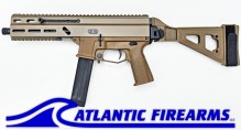 Grand Power Stribog SP10A3 10MM Pistol W/ Brace- FDE