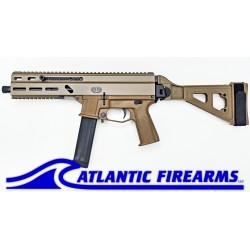 Grand Power Stribog SP10A3 10MM Pistol W/ Brace- FDE