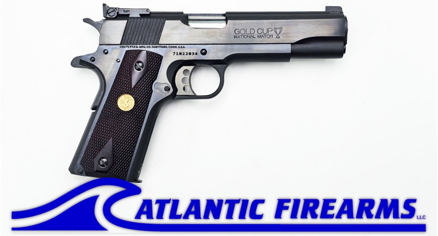 Colt Gold Cup National Match 45 ACP- Shooters Model
