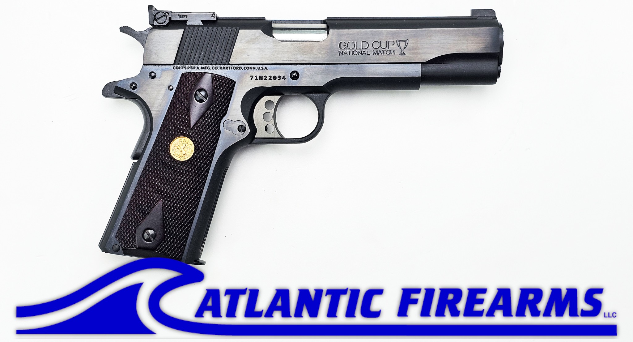 Colt Gold Cup National Match 45 ACP- Shooters Model