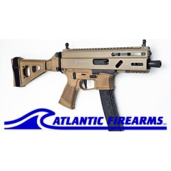 Grand Power Stribog SP9A3S Pistol W/ Brace- FDE
