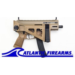 Grand Power Stribog SP9A3S Pistol W/ Brace- FDE