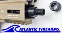 Grand Power Stribog SP9A3S Pistol W/ Brace- FDE