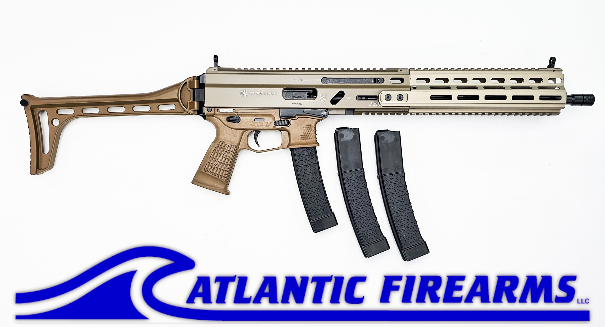 Grand Power Stribog SP9A1 9mm 16" Rifle FDE